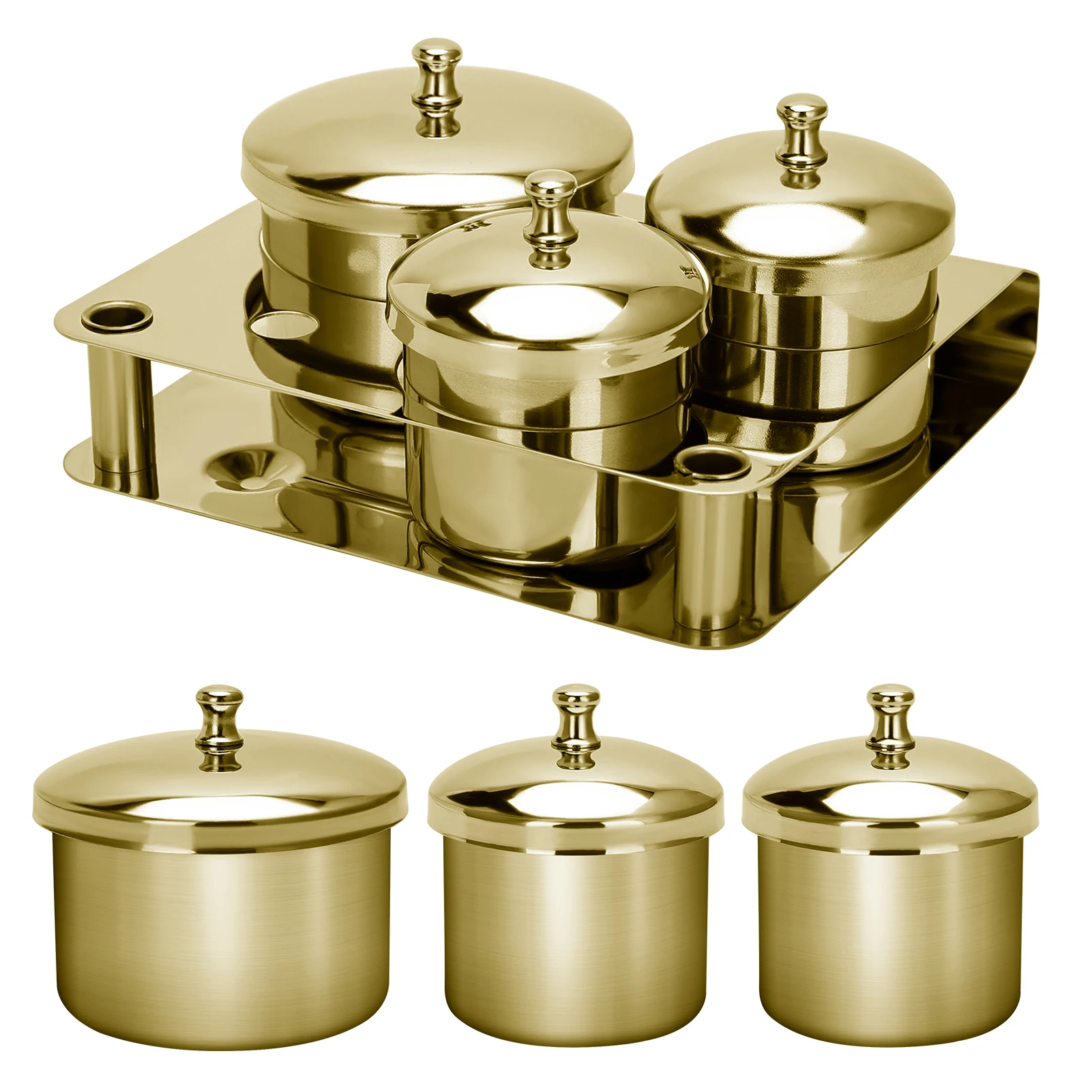 3 قطعة/المجموعة مسمار الفن دابن طبق غطاء من الفولاذ المقاوم للصدأ الاكريليك السائل مسحوق الحاويات صينية أدوات مانيكير صالون المهنية