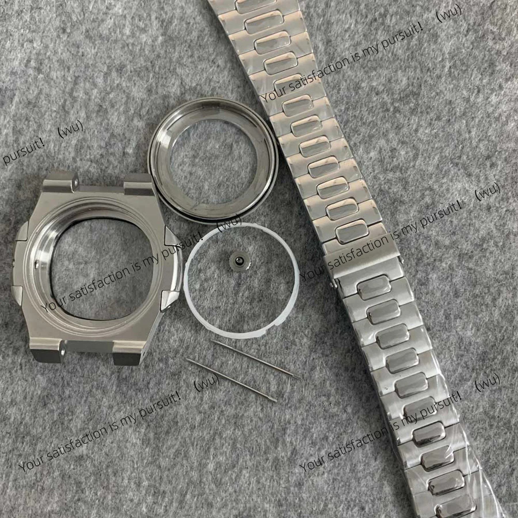 ZOCI-Stainless steel case + strap NH35 case 41mm sapphire glass for NH35 NH36 4R automatic movement