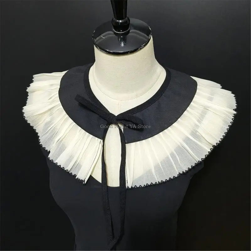 

Travel Friendly Lightweight Detachable Collar Stylish Costume Necktie