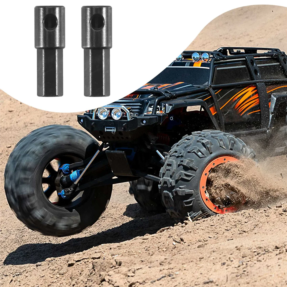 BFYL-4 шт. Металлический приводной вал передней оси, вал задней оси для WPL C14 C24 C34 B14 B24 B36 MN D90 MN99S, детали для обновления радиоуправляемого автомобиля