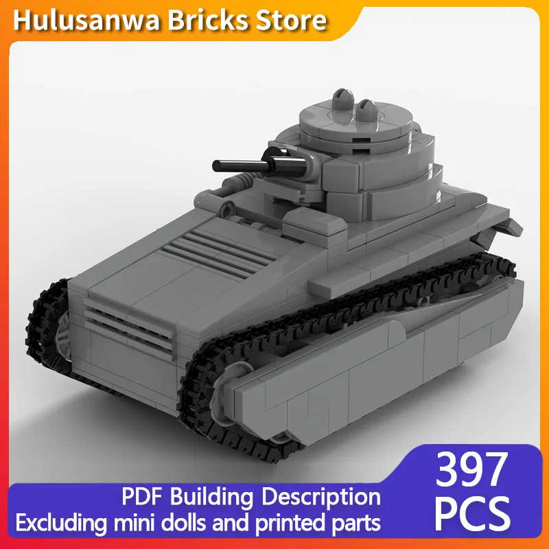 

Vs.Kfz.31 WW2 военные танки модель MOC строительные кирпичи военное оборудование модульные технологии подарки праздник сборка детский игрушечный костюм