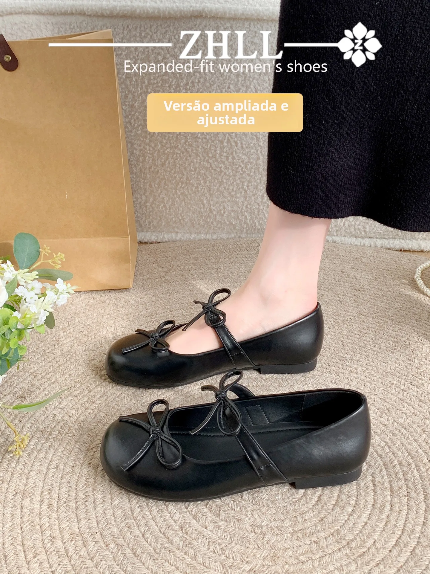 wide-width-ballet-flat-oes-for-plus-size-women-size-4-to-43-mary-janes-round-toe-faionable-comfortable-rubber-sole