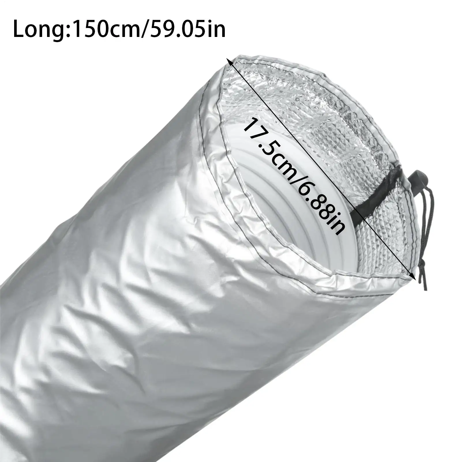 

Air Conditioner Hose Protective Cover, Insulation Wrap for Air Outlet Pipe, RV Sliding Indoor Tube