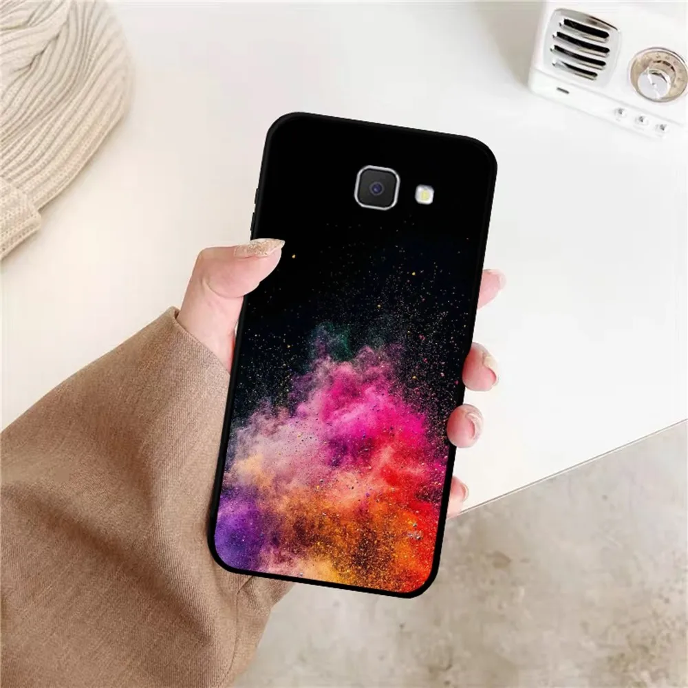 Watercolor Ink Splash Arts Phone Case For Samsung J 7 plus 7core J7 neo J6 plus prime J6 J4 J5 Mobile Cover