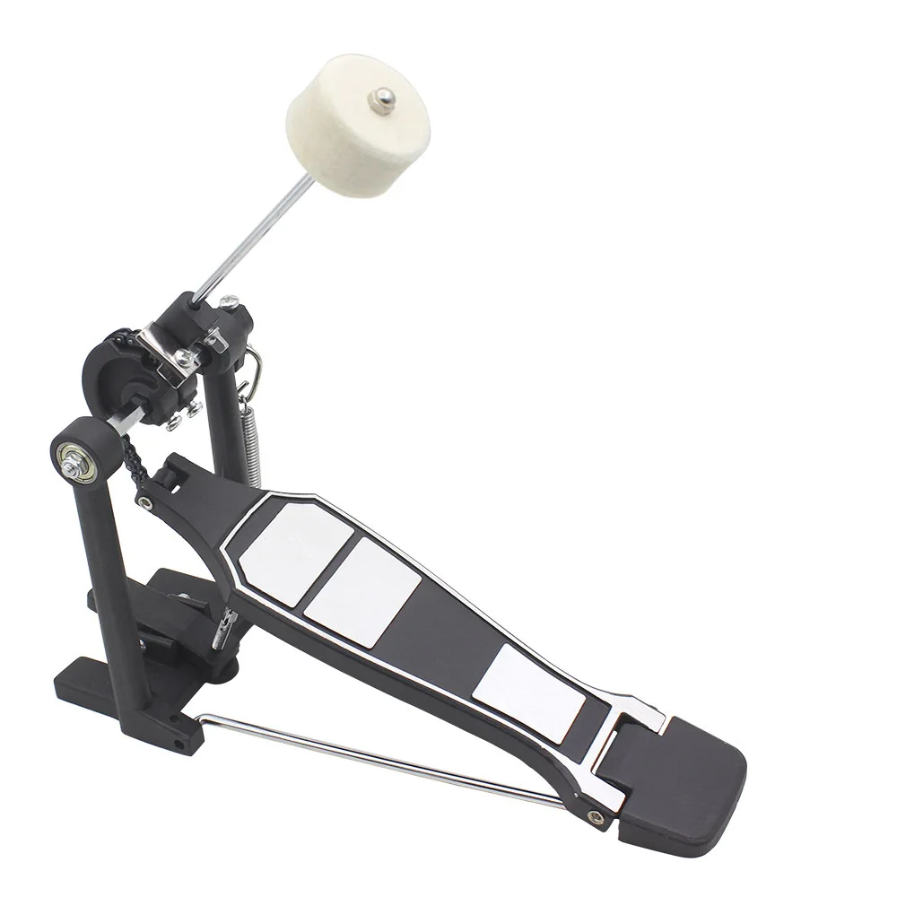 Drum Set Single Step Jazz Drum Pedal Base Drum Practice Step Hammer Double Chain Step Hammer Percussion Accessories