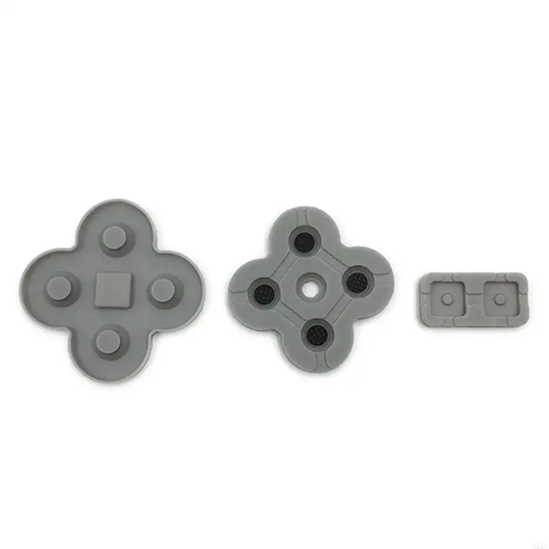 Q6RC Silicone Adhesive Tombol Pads Pads Repalcement Accessory untuk Controller