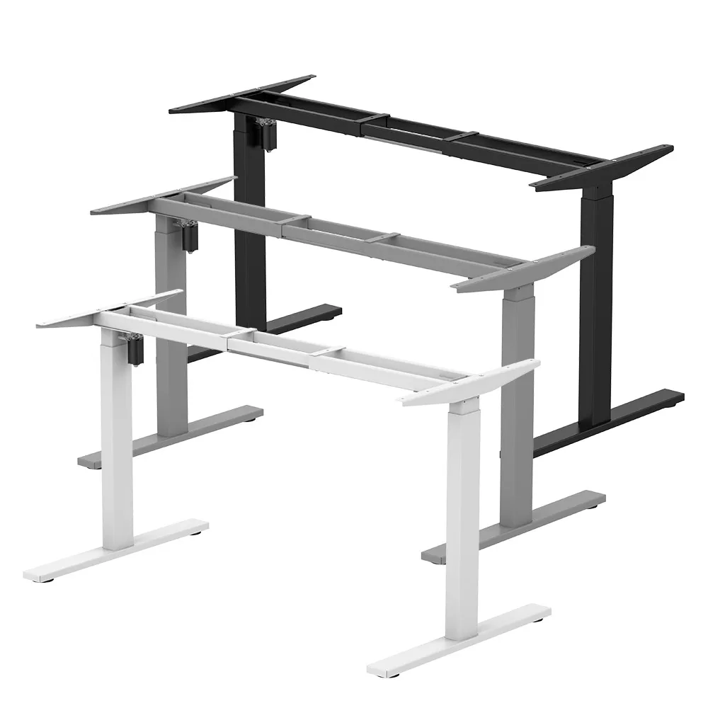 2025 Sit Standing Desk New Single Motor Ergonomic Electric Height Adjustable Base Legs Assembly Table  Frame
