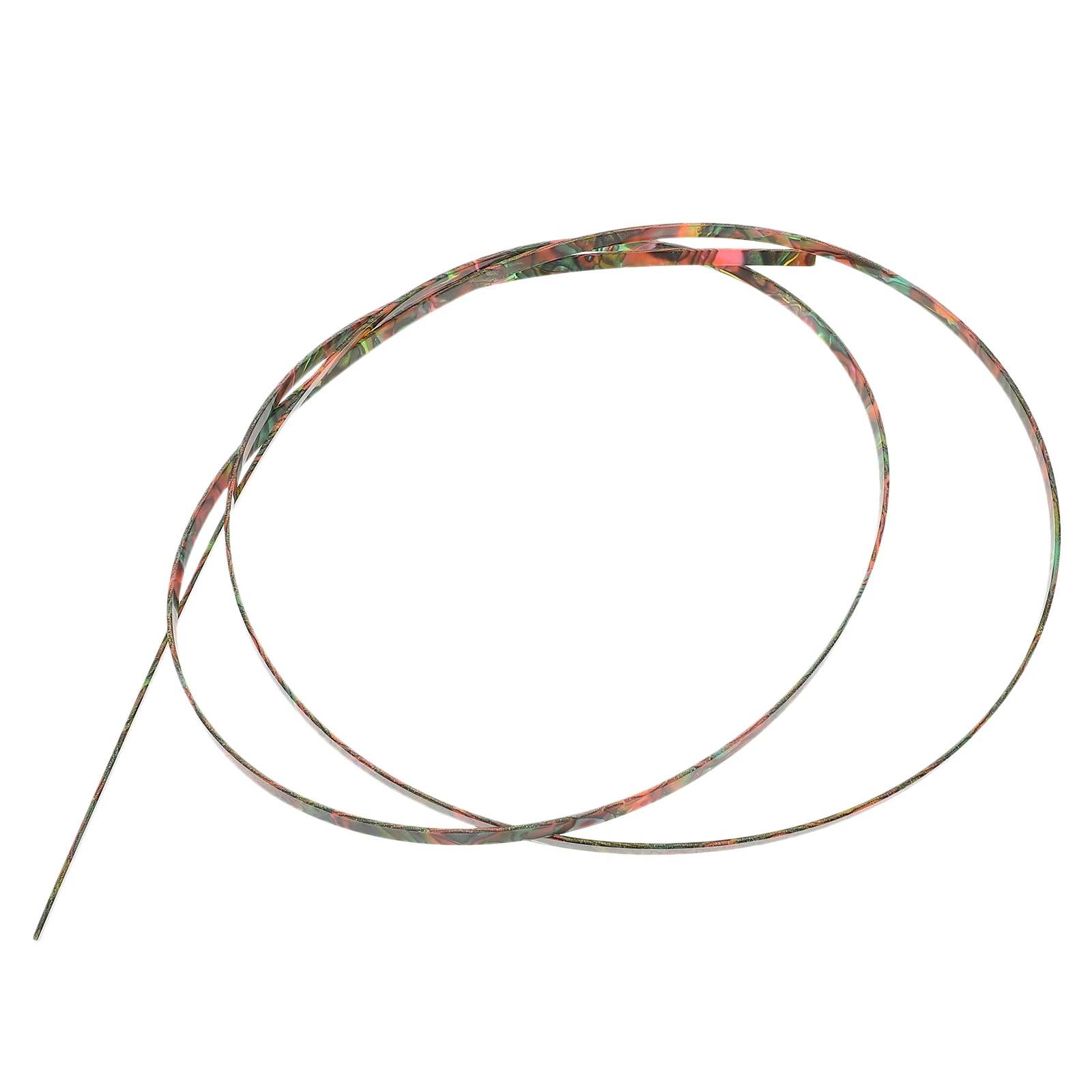 

Plastic Side Strips Trim Accessory Decorative for Guitar Waterproof Purfling Binding Classical