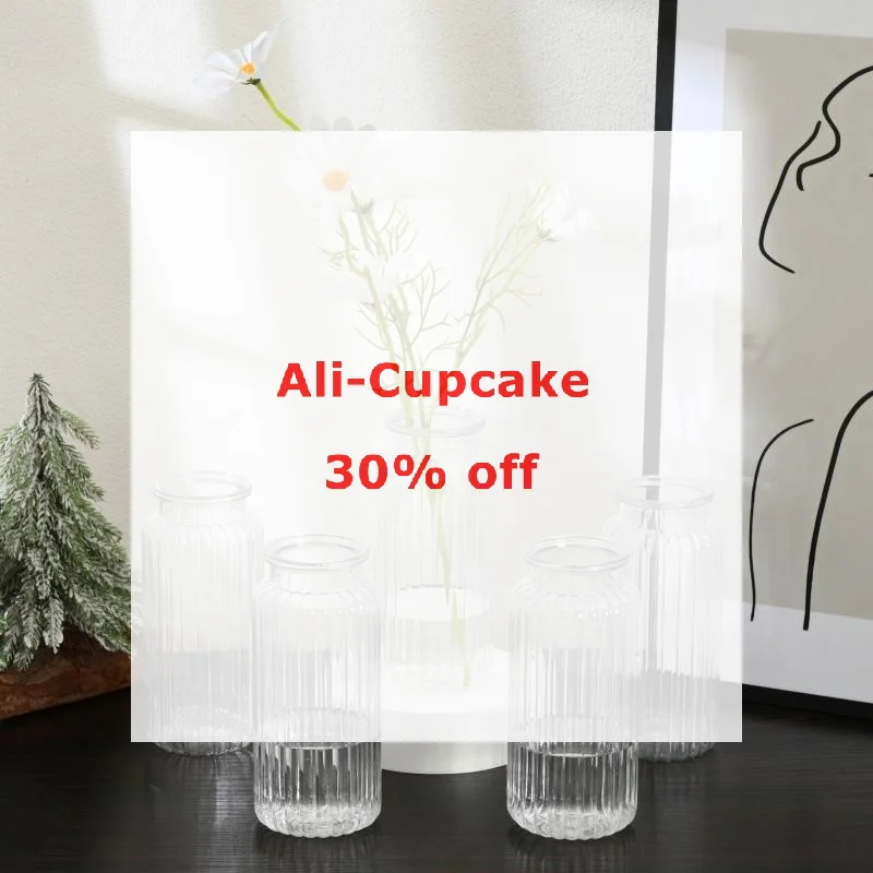 Clear Vertical Ribbed Plastic Vase, Shatterproof And Durable Centerpiece For Tabletop Floral Arrangement Décor