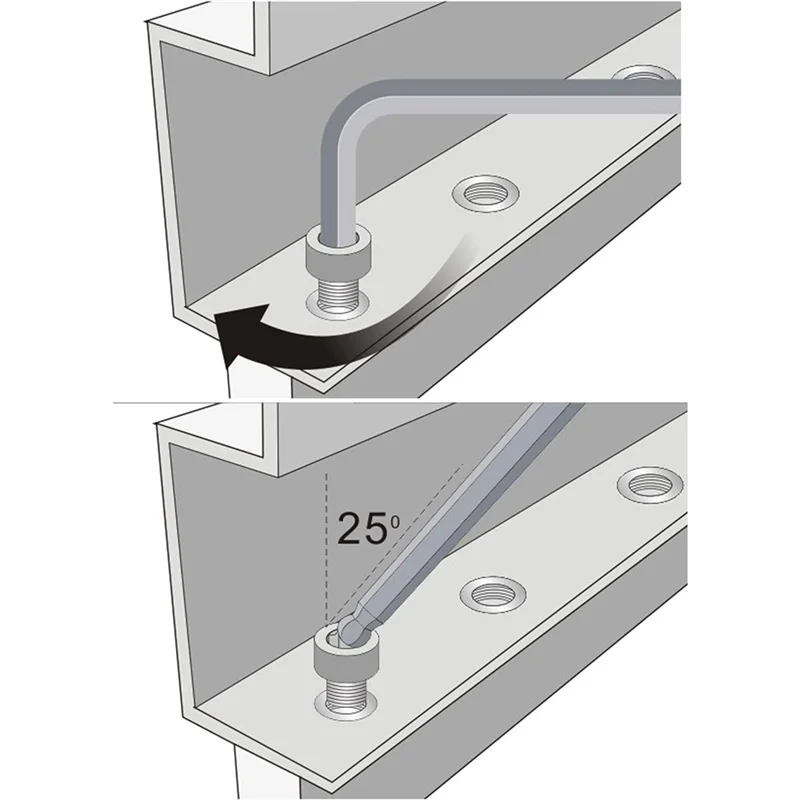 Набор шестигранных ключей MAKE — длинный, метрический и стандартный набор шестигранных ключей с шаровым наконечником, SAE от 1/16 до 3/8 дюйма, прочный, простой в использовании