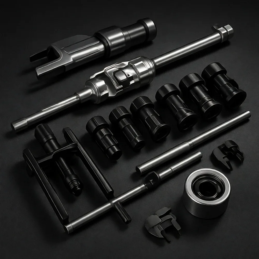 

12 Piece Blind Hole Bearing Puller Kit Internal Slide Hammer Extractor 8 32mm Collets