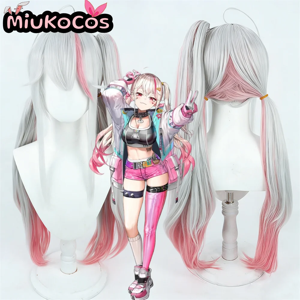 

IN STOCK 자칼 ジャッカル Jackal Cosplay Wig MiukoCosplay Game 승리의여신: 니케 Goddess of Victory Cosplay