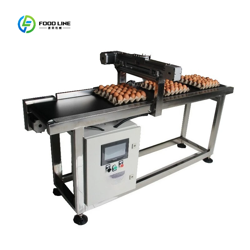 Automatic Egg Coding Machine Egg Conveyor Egg Printing Machine Customized