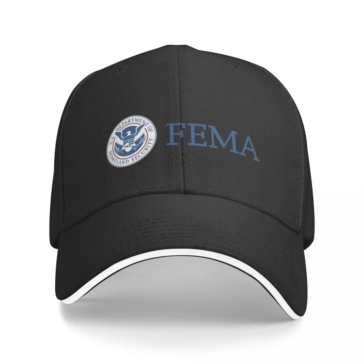 FEMA FEDERAL EMERGENCY MANAGEMENT AGENCY LOGO Baseball Cap Sunscreen Gentleman Hat Ladies Men's