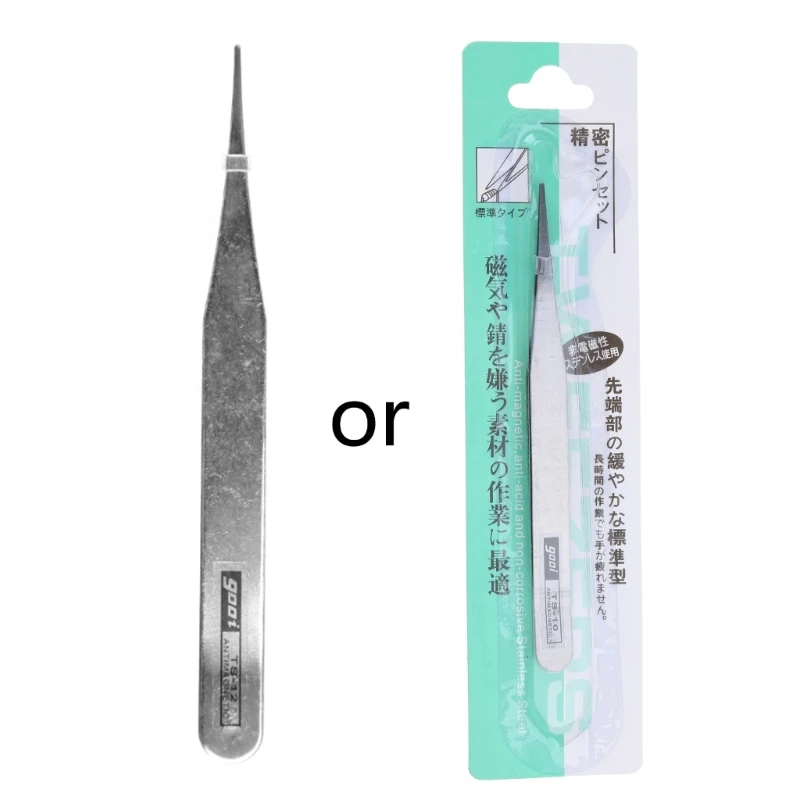 1 Pc Precisie Reparatie Montage Tool Elektronische Rvs Tweezer