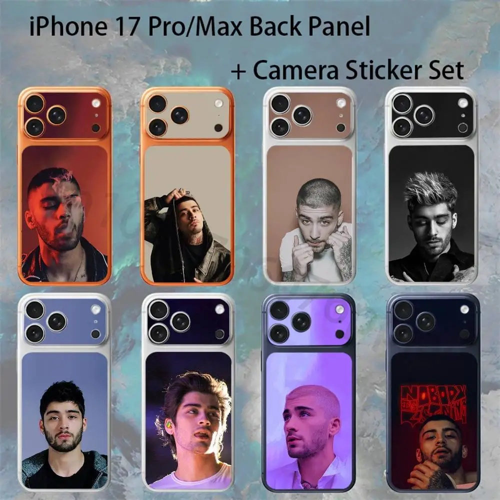 

Singer Z-Zayn Malik For iPhone 17proMax/17pro Full Cover Decal Skin Wrap Colorful Rear Protective Sticker Film