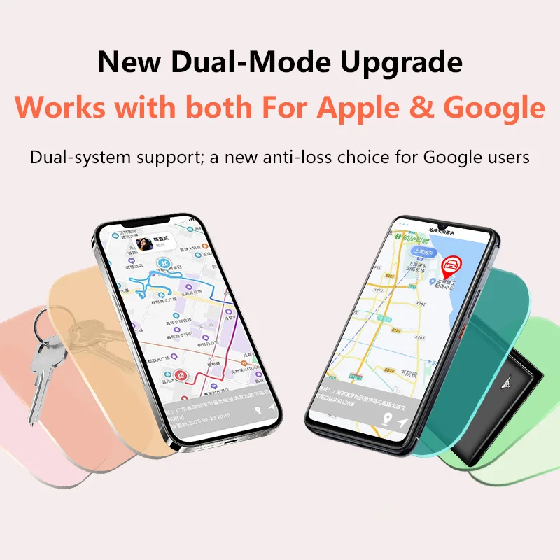 New GPS Tracker For IOS Google Universal Dual System Anti Loss Device Car Pet Tracker Magnetic Tracker 2026