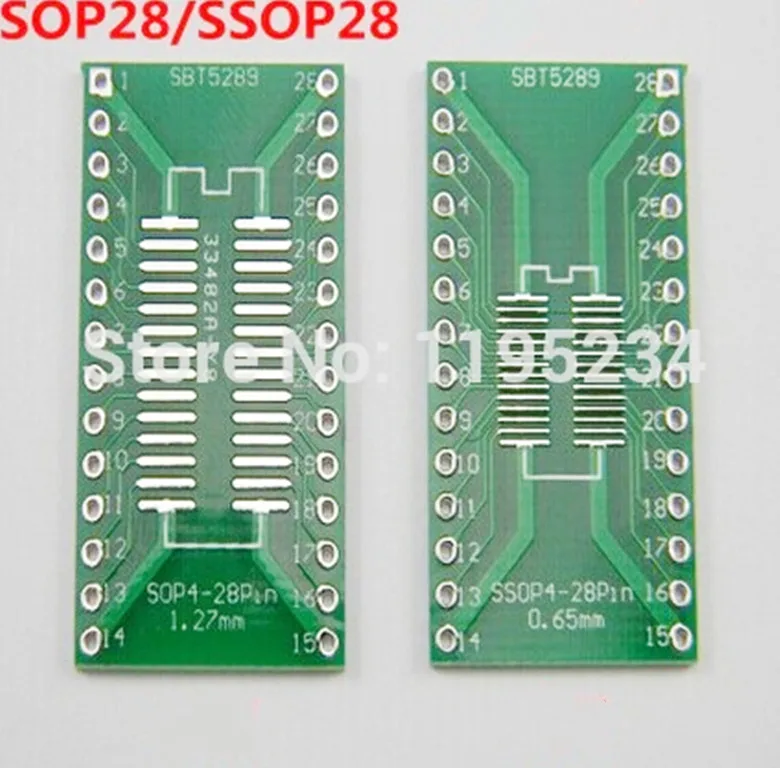 30 шт./лот SOP28 SSOP28 TSSOP28 DIP28 / SMD dip / DIP 0,65/1,27 мм/пластина адаптера