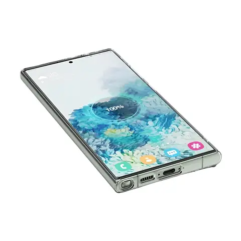 Toocki Phone Case for Samsung S24 S23 S22 S21 Plus Ultra Clear Case for S23 S21 PE Transparent Soft TPU Protective Cover Case