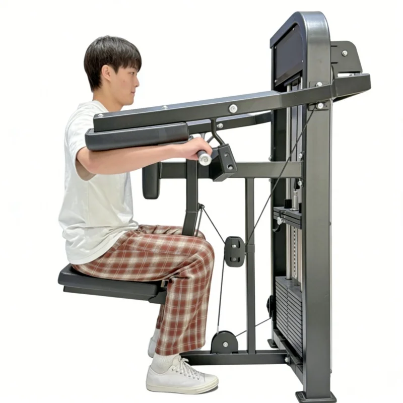 Professional Fly Lateral Raise Equipment Commercial Use Adjustable Steel Shoulder Strength Training Machine for Gym