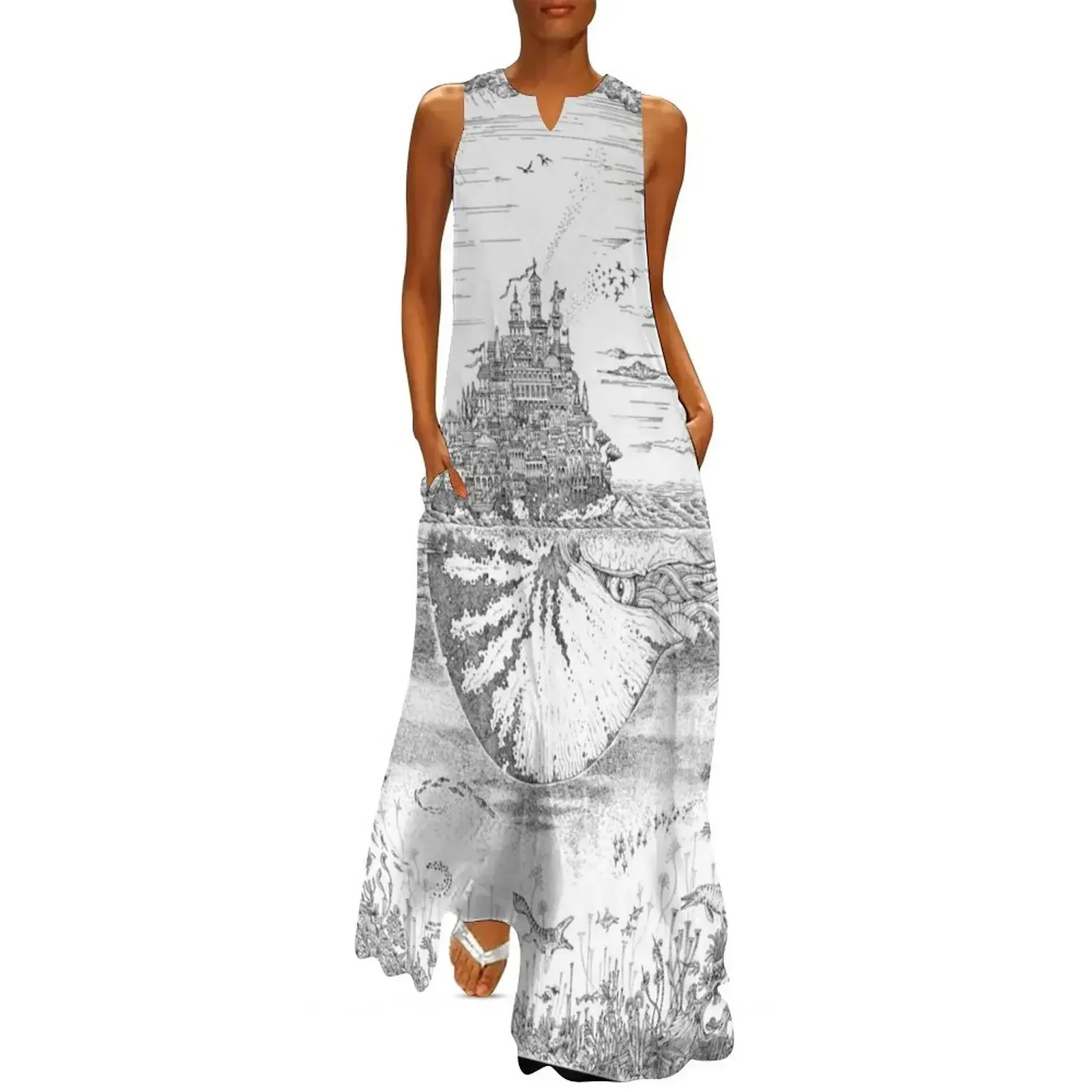 

Nautilus Romanus Long Dress Long dress woman women evening dress sexy for women Beachwear