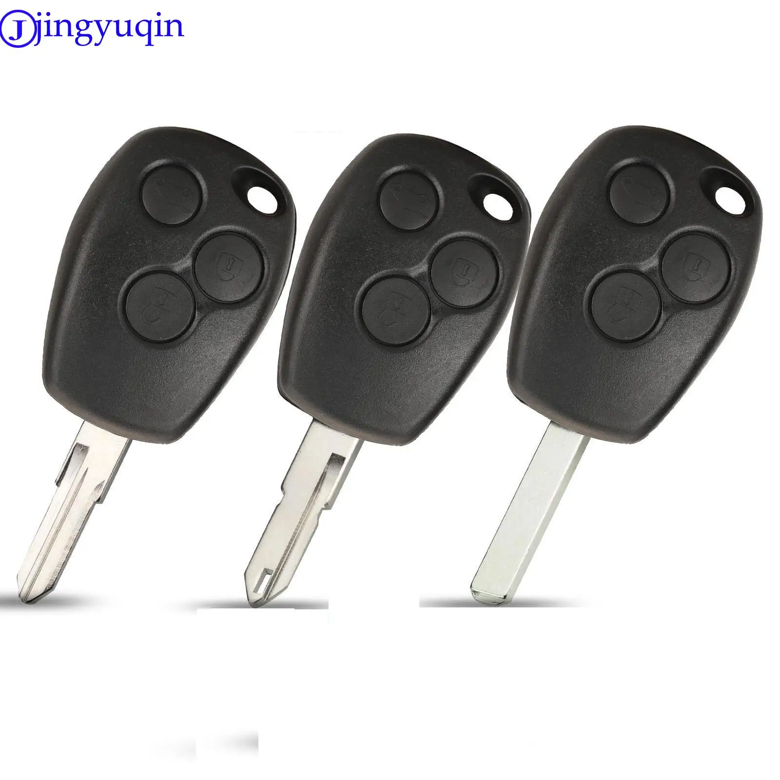 

Пульт дистанционного управления jingyuqin 2 кнопки чехол для ключа автомобиля для Renault Megan Modus Clio Modus Kangoo Logan Sandero Duster корпус автомобильной сигнализации