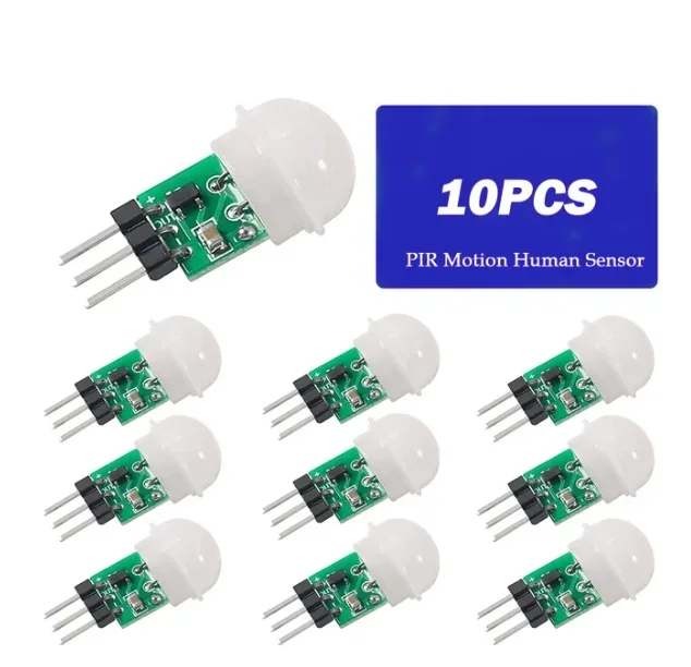 Mini IR Piroelektrik Inframerah PIR Gerak Sensor Manusia Modul Detektor Otomatis Sensor AM312 DC 2.7 Hingga 12V
