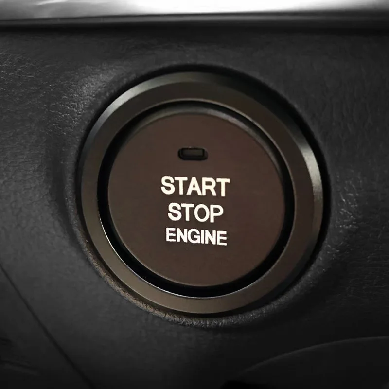 Metal Ignition Switch Engine start stop button Decoration Patch Ring For Mazda 3 2020-2022 CX-30 CX-50 Car Interior Accessories