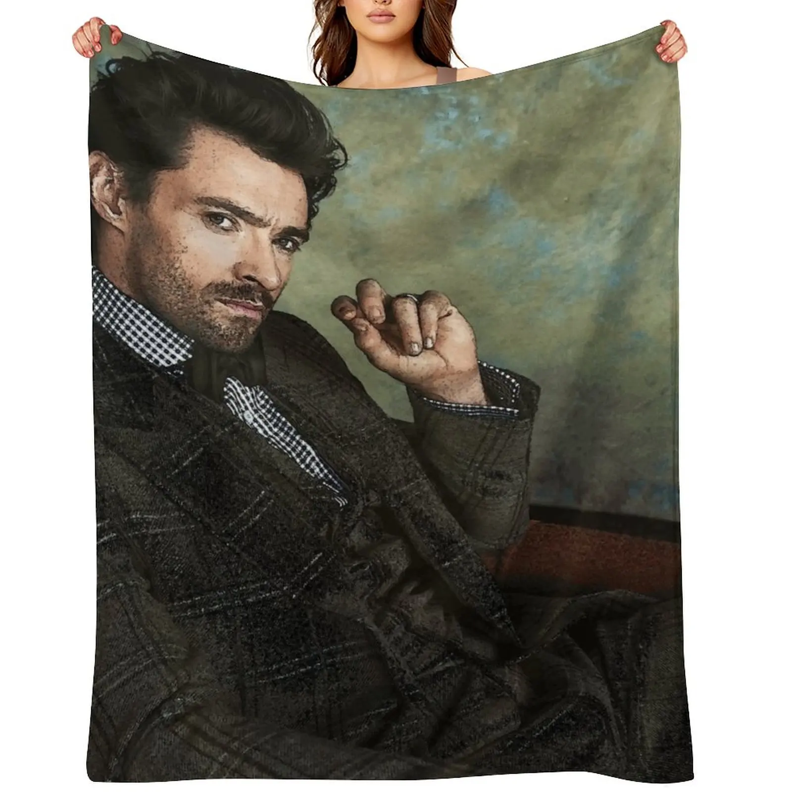 

The Gaze Throw Blanket Sofa Throw Decoratives Bed Fashionable Blankets