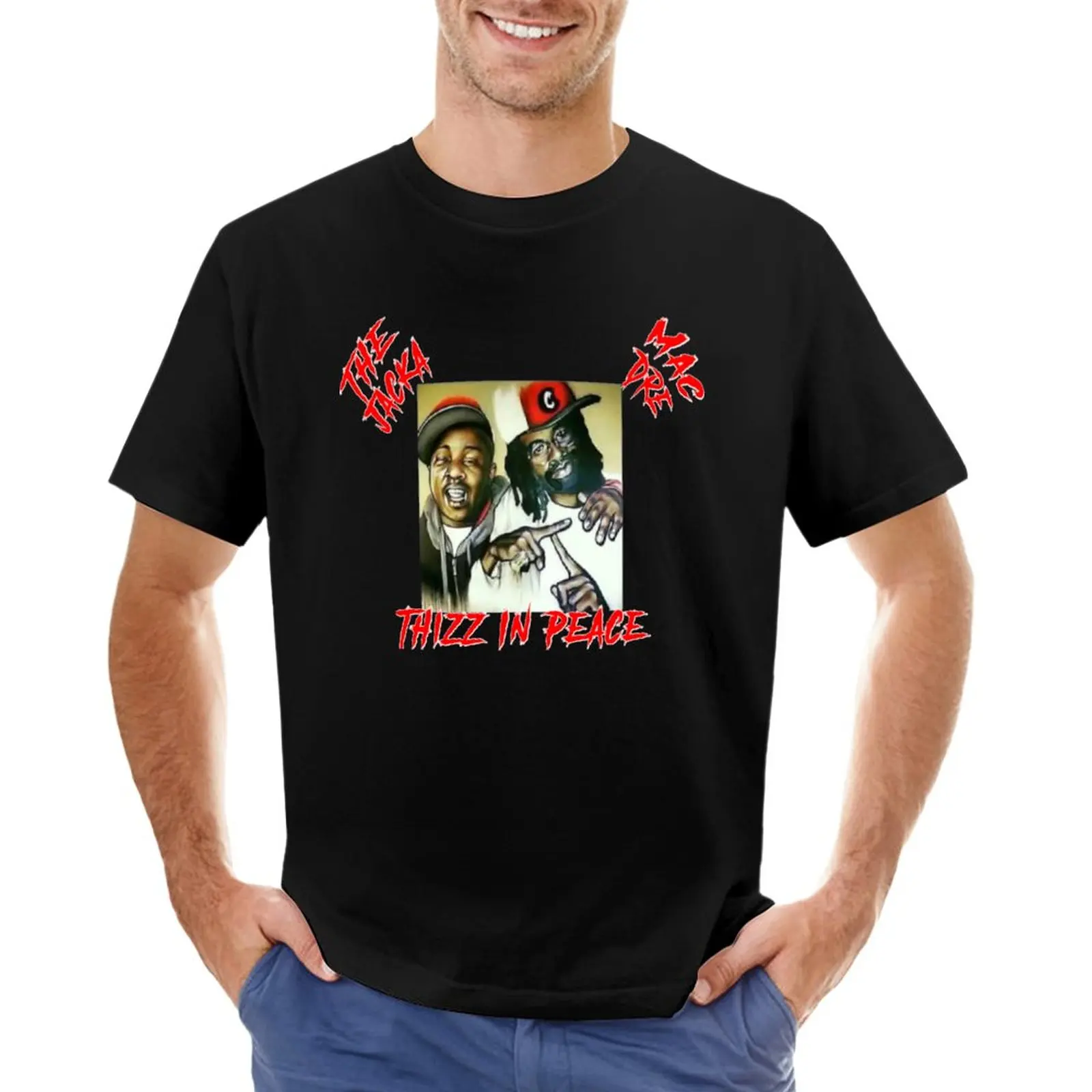 

the jacka and mac dre T-Shirt vintage t shirt aesthetic clothes t-shirts man plus size tops mens clothing