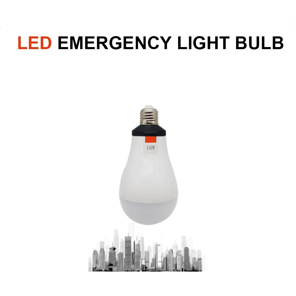 Nueva luz de emergencia LED bombilla de ahorro de energía desmontable USB recargable al aire libre Camping dormitorio fallo de energía bombilla de