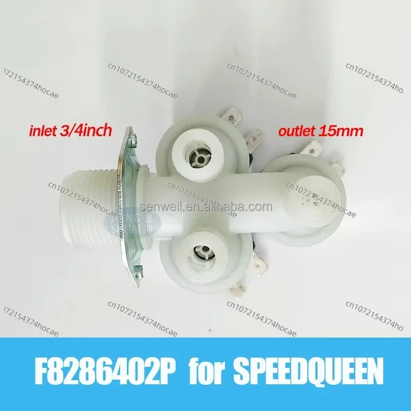 220V 24VAC Electric Water Inlet Valve 3-Way 90 Degree Speed Solenoid Valve F8286402P