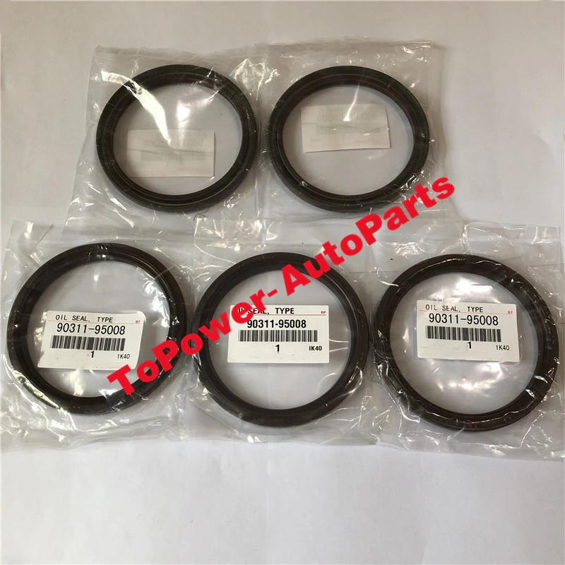 Rear Main Crankshaft Seal OEM 90311-95008 For Hiluxxx KUN16 KUN26 KUN36 1KD FTV 3.0L Diesel LandCruiserr 150 Series 9031195008