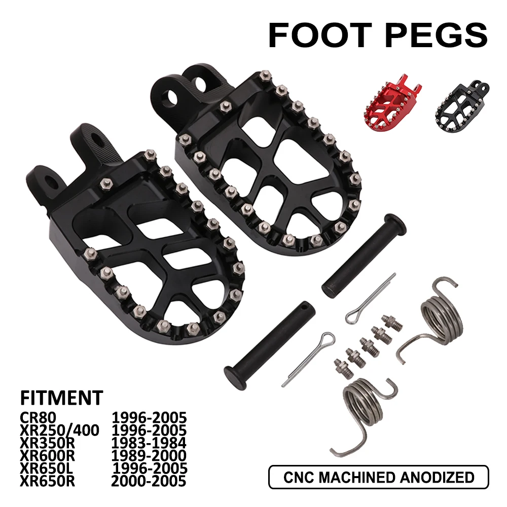 

Motorcycle Motocross Foot Pegs Pin FootRest Footpegs Rests Pedals For Kawasaki KLX450R KX450F KXF450 KX250F KXF250 06-18 KX 250F