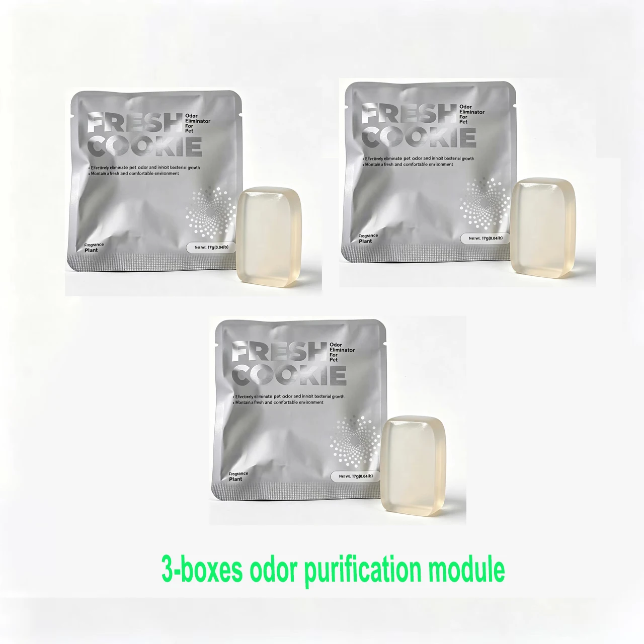 3er-Pack Haustier-Geruchsneutralisierer-Gel Kompatibel mit Tonepie P1 TI PRO/TI+M Automatische Katzentoilette Bestellungen, die nach dem 23.12.2025 eingegangen sind