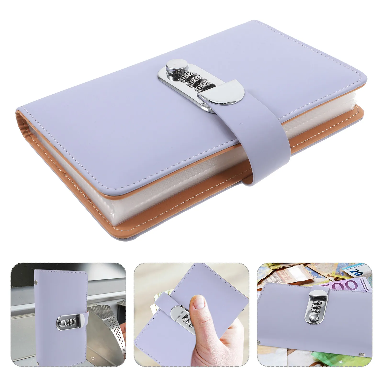 

Бюджетный органайзер для экономии денег с замком, персонализированный планировщик бюджета, кошелек-органайзер для наличных, книга-органайзер для сбережений с замком