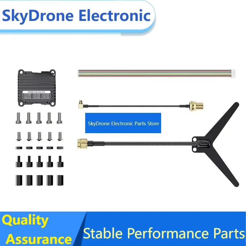 SkyDEl1.2G 2W VTX 25mW/2000mW VTX Transmitter Transmitting Module 1080 Mhz -1360 Mhz For FPV Long Range Racing RC Parts