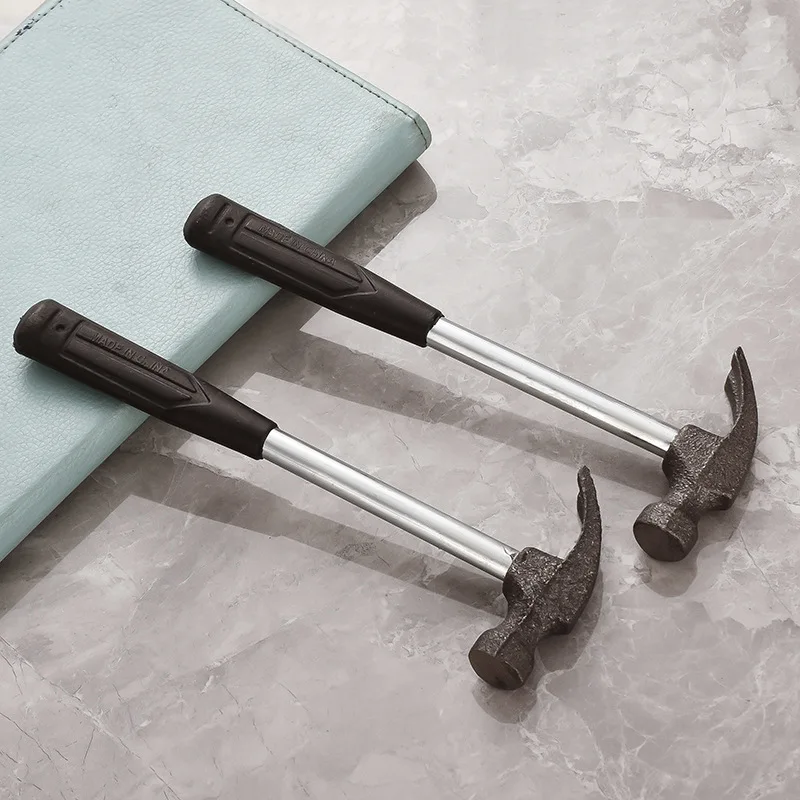 Household Tool Powerful Multi-purpose  Hammer High Carbon Steel Forging Rubber Non-slip Handle Mini Small Iron Hammer