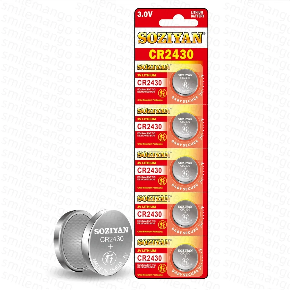 2-50pcs NEW CR2430 3V Lithium Battery CR 2430 Battery DL2430 Button Coin Batteries for Key Fob Watch Alarm Clock Remote Control