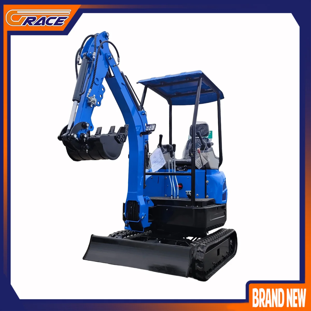 

EURO 5 1 Ton Mini Excavator For Sale Hydraulic Crawler excavator 1000kg Factory Small Digger customized excavator Fast delivery