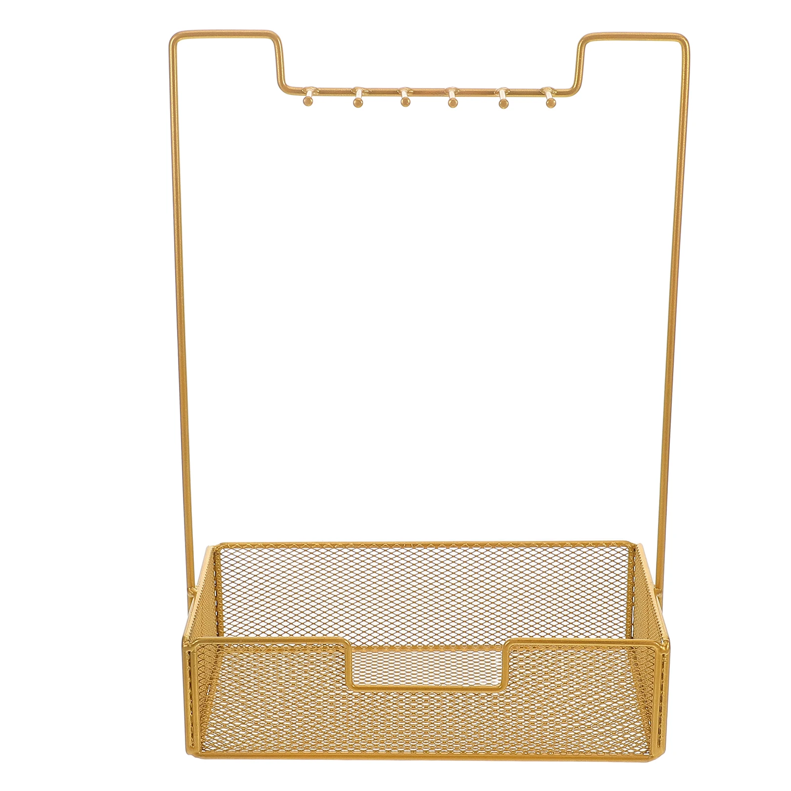 

Jewelry Stand Organizer Necklace Holder Entryway Key Storage Rack Watch Display Stand Desk Accessories Decorative Iron Material