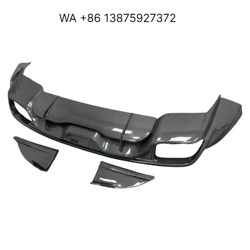 Wmwmnu Carbon Fiber Rear Bumper Diffuser Splitter for 2018-2023 SUV Coupe Normal Style