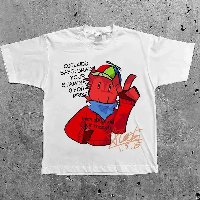 الانضمام اليوم هاكر Forsaken Gamer Gaming FunnyTeam C00lkidd تي شيرت قطن للرجال والنساء بلايز تي شيرت فضفاض غير رسمي #2