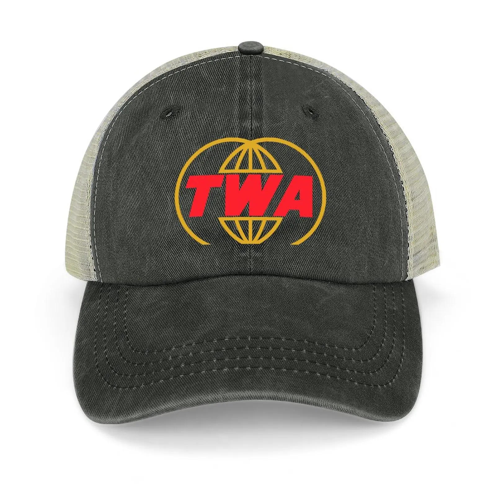 TWA Airlines - Vintage Logo Classic T-Shirt Cowboy Hat Hood Thermal Visor Custom Cap Hat Man Women'S