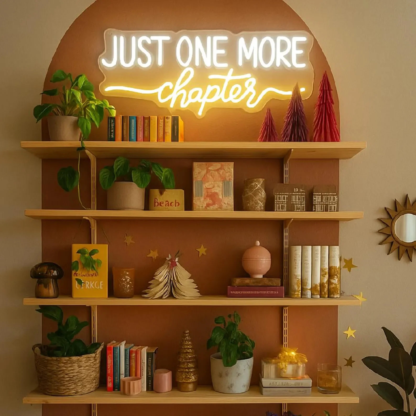 

Just One More Chapter Neon Sign, Book Lovers Neon Sign, Bookworm Neon Decor, Book Lover Gift, Librarian Gift, Bookshelf Decor