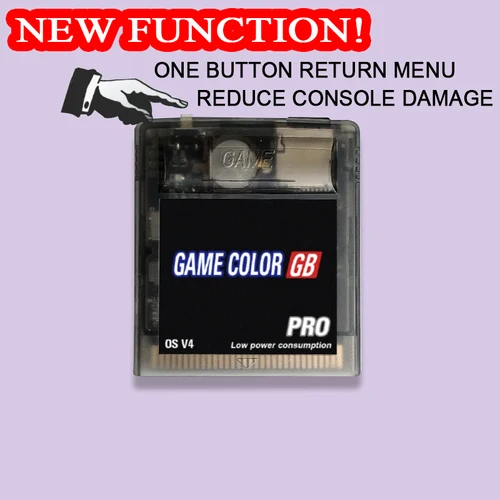 Imagen 1 del producto Multifunctio EDGB Color 2250 en 1 para GB GBC Gameboy Color Game Boy cartucho tarjeta de juego con tarjeta de memoria