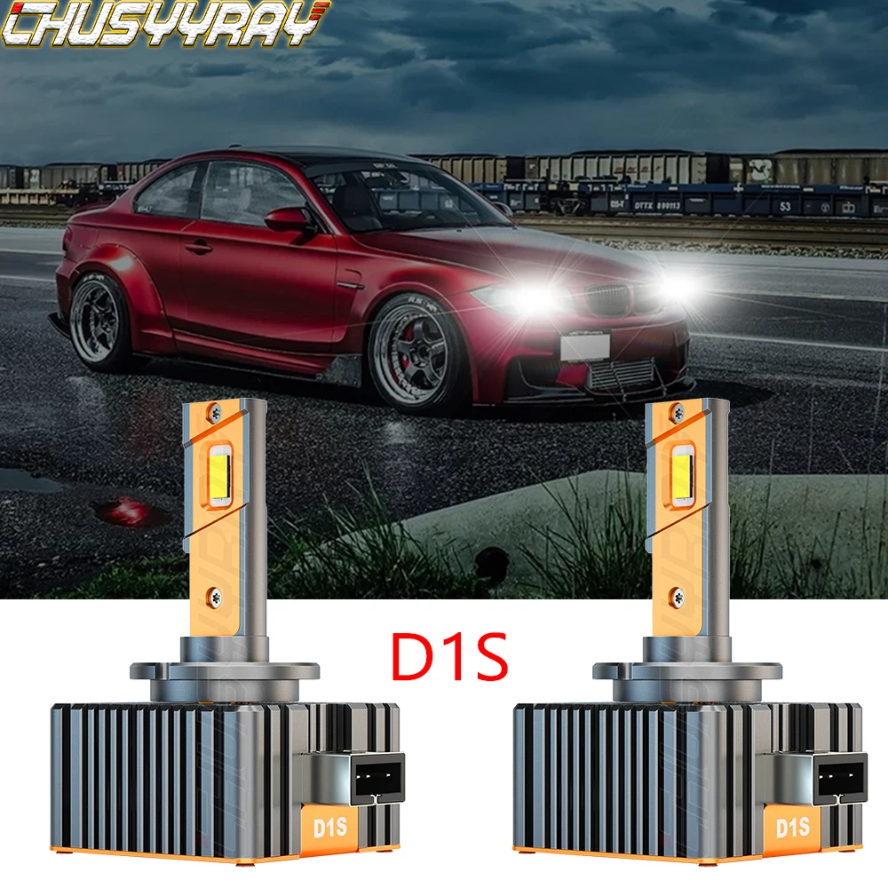 

CHUSYYRAY Car lights Compatible For BMW 128I 2008 2009-2012 2013 D1S/D1R/D1C HID Xenon Headlight Low beam Bulbs Car accsesories