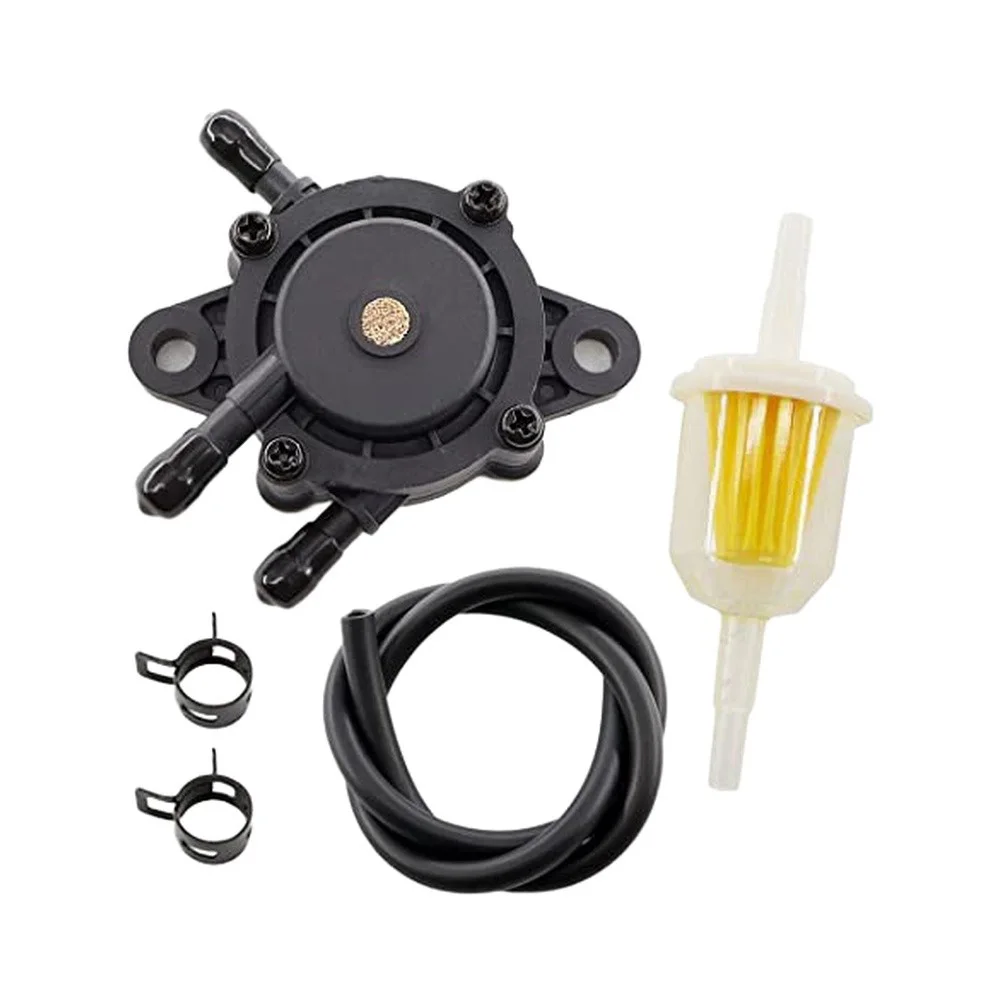 Fuel Pump Kit with Filter Hose and Clamps for Kawasaki 49040-7001 and Reference Numbers For 808492 808656 491922 691034