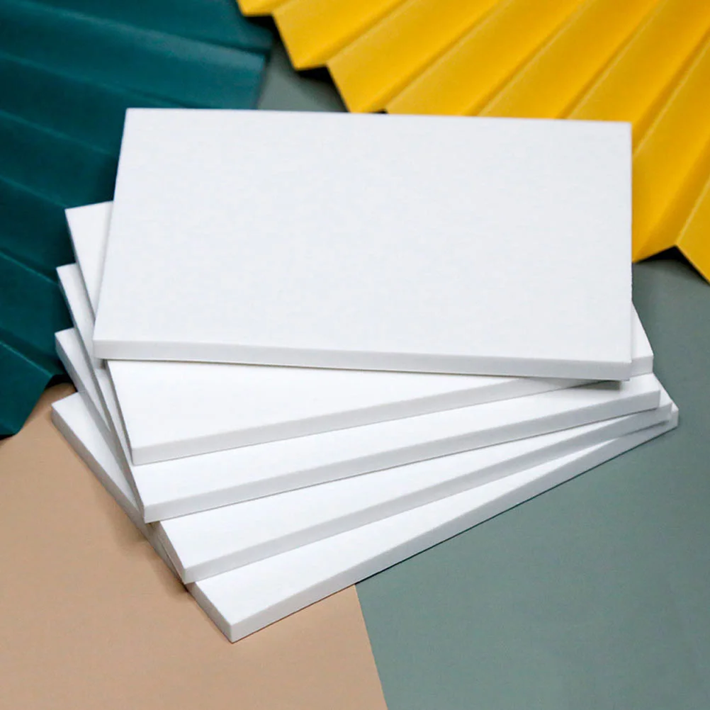 6Pcs Rubber Carving Blocks Durable Tpr Material Moderate Size Hand Carving Rubber Bricks DIY Stamp Craft Accessories