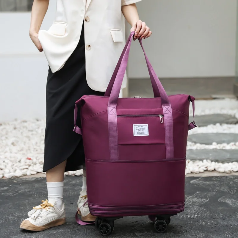 sac-de-voyage-a-grande-capacite-avec-roulettes-sac-a-main-pour-les-courts-trajets-les-voyages-d'affaires-rangement-sac-de-voyage-pliable